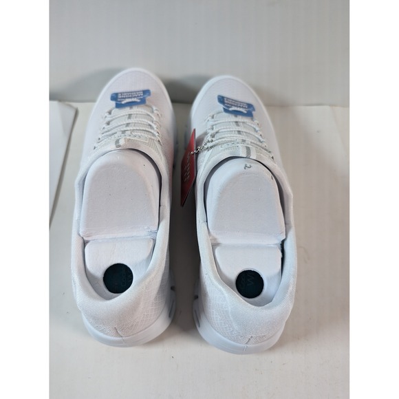 Skechers Womens Size 8 White Slip On Sneakers Machine Washable Lightweight - Picture 7 of 9